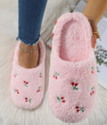 Cherry Slippers - PINK