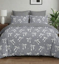 Bow Bedding Single - GREY