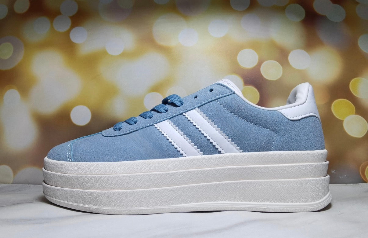 Gaz Bold Trainers - LIGHT BLUE