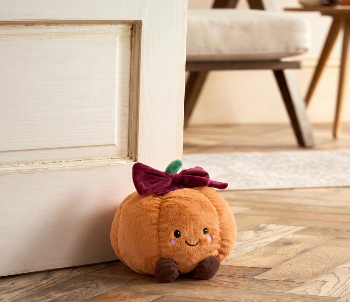 Pumpkin Bow Door Step
