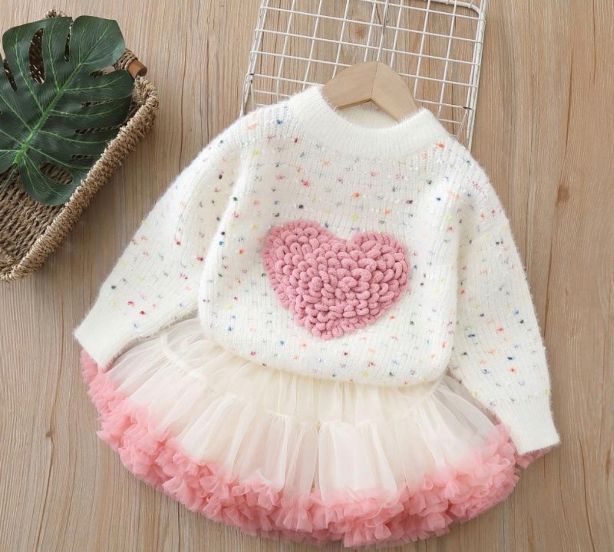 Love Heart 2 Piece Set