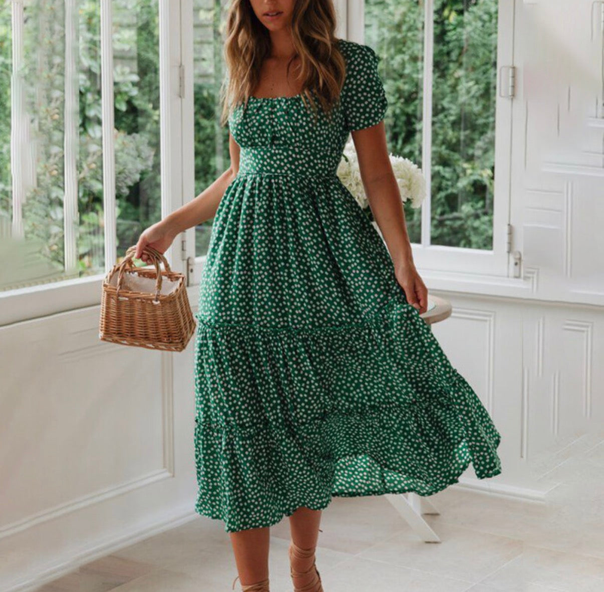 Boho Midi Dress