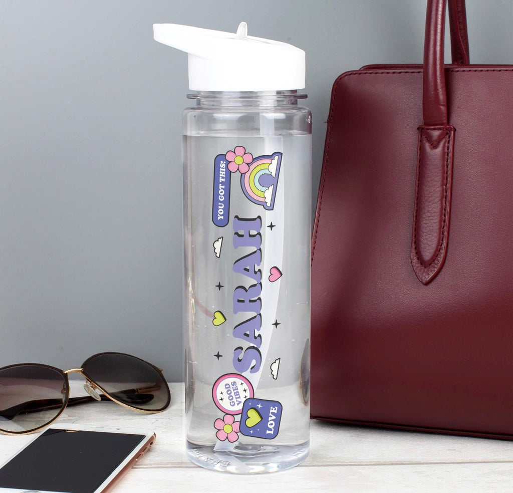 Personalised Good Vibes Bottle