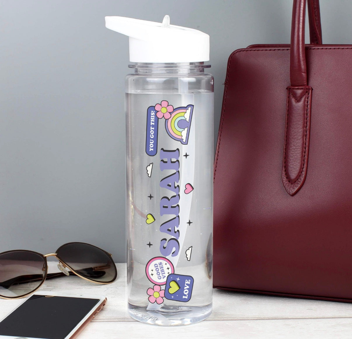 Personalised Good Vibes Bottle