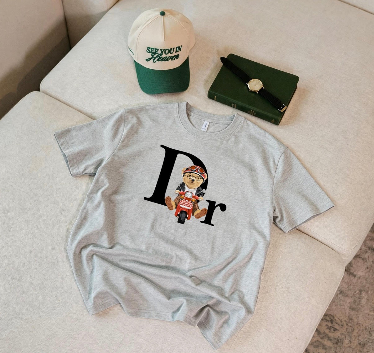 Men’s Bear Lettering T-Shirt