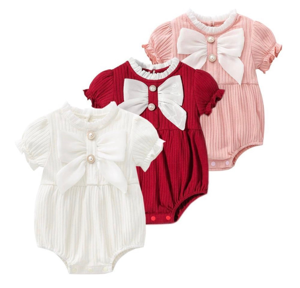 Bow Rompers