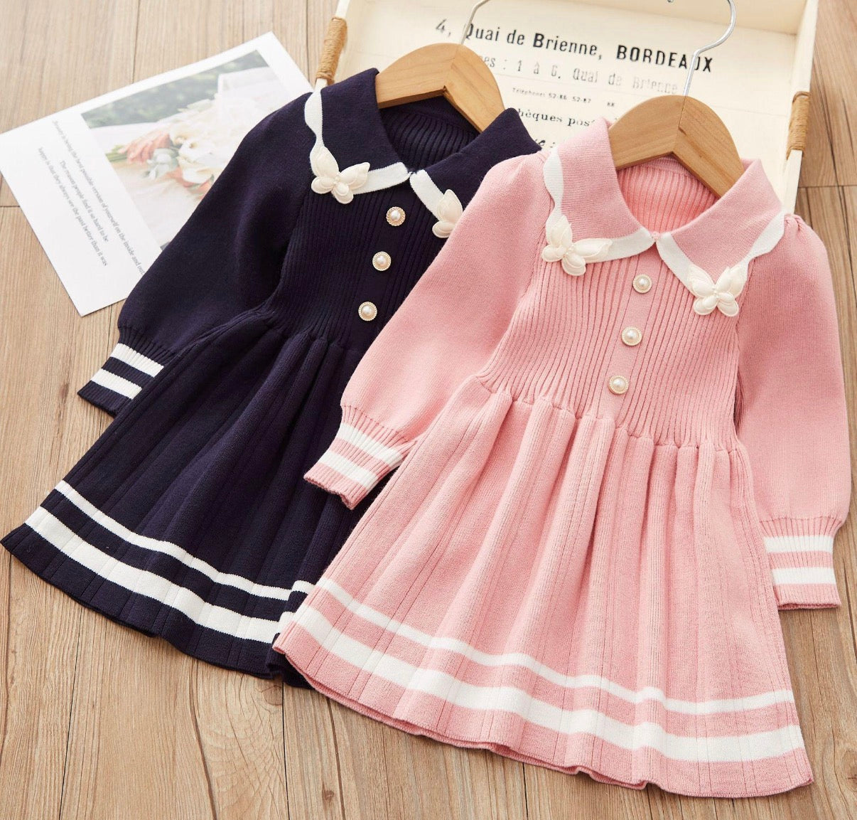 Pleated Skirt Dress