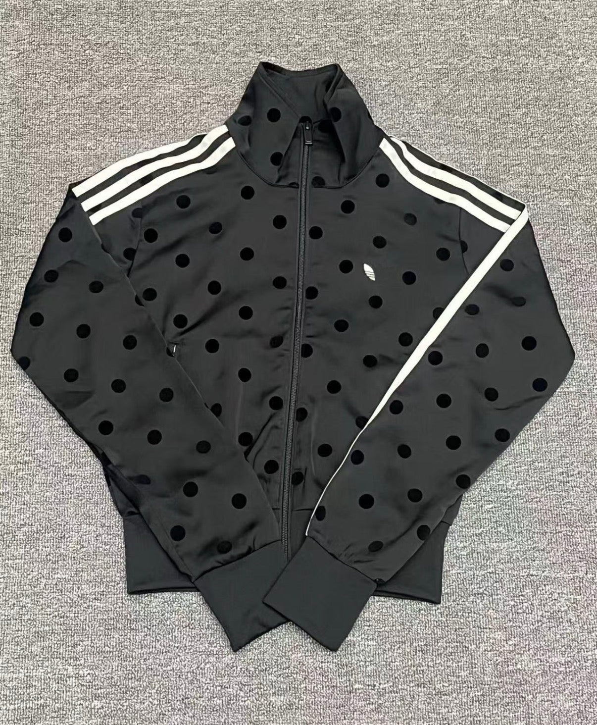 Polka Dot Jacket - BLACK
