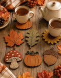 Autumn Coasters - 6 Piece