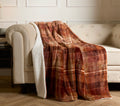 Cheque Fleece Throw