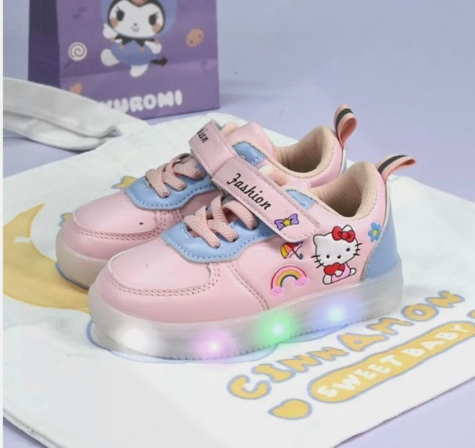 Kids Flashing Trainers