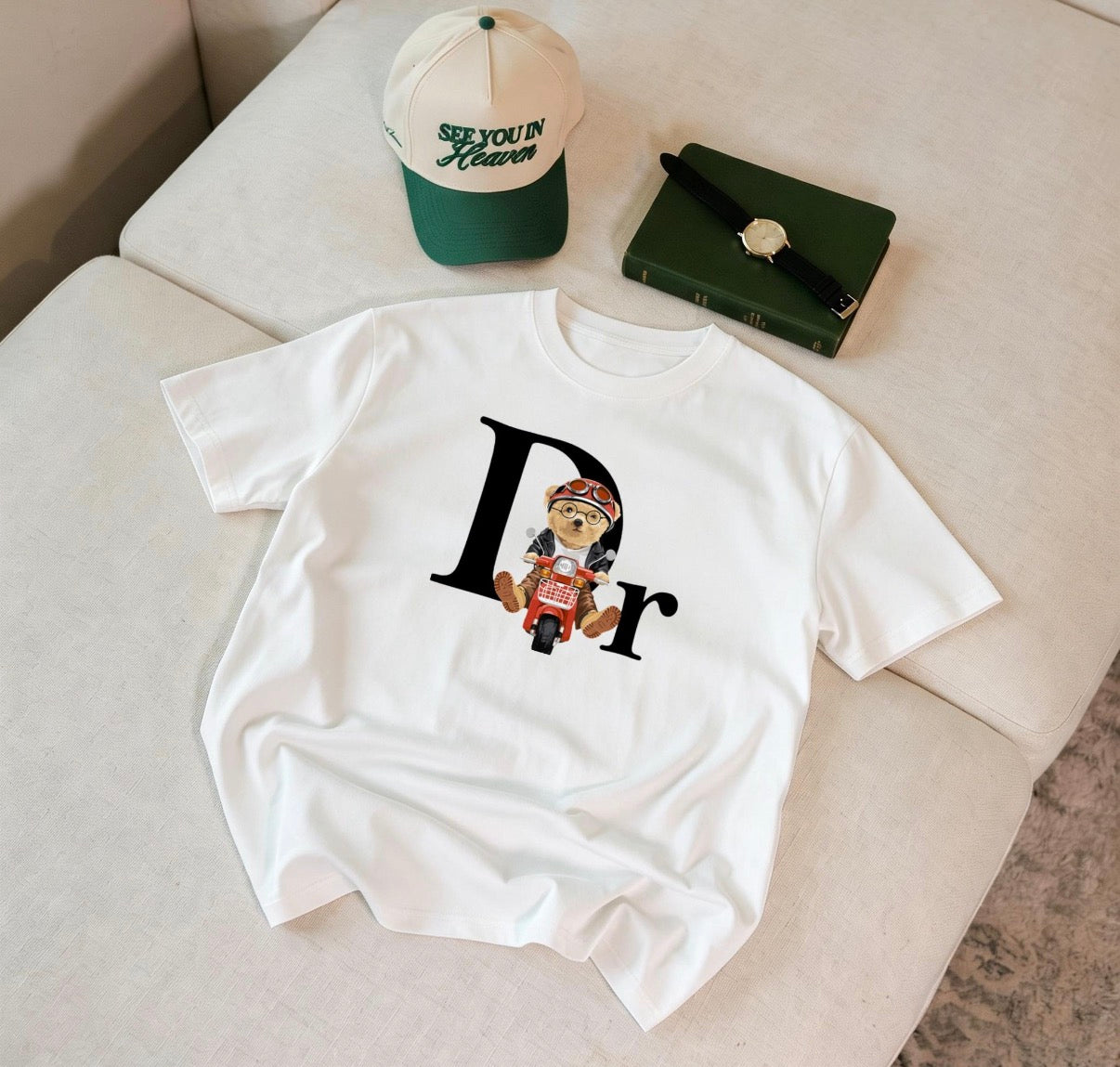 Men’s Bear Lettering T-Shirt