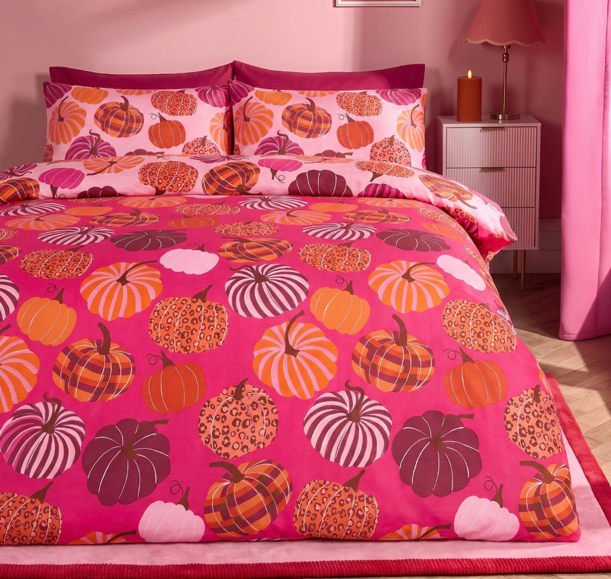 Pumpkin Reversible Bedding