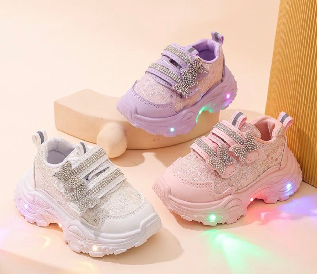 Butterfly Light Up Trainers