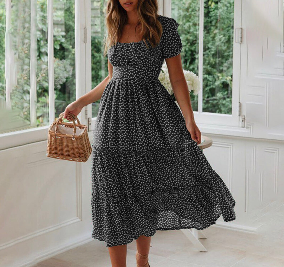Boho Midi Dress
