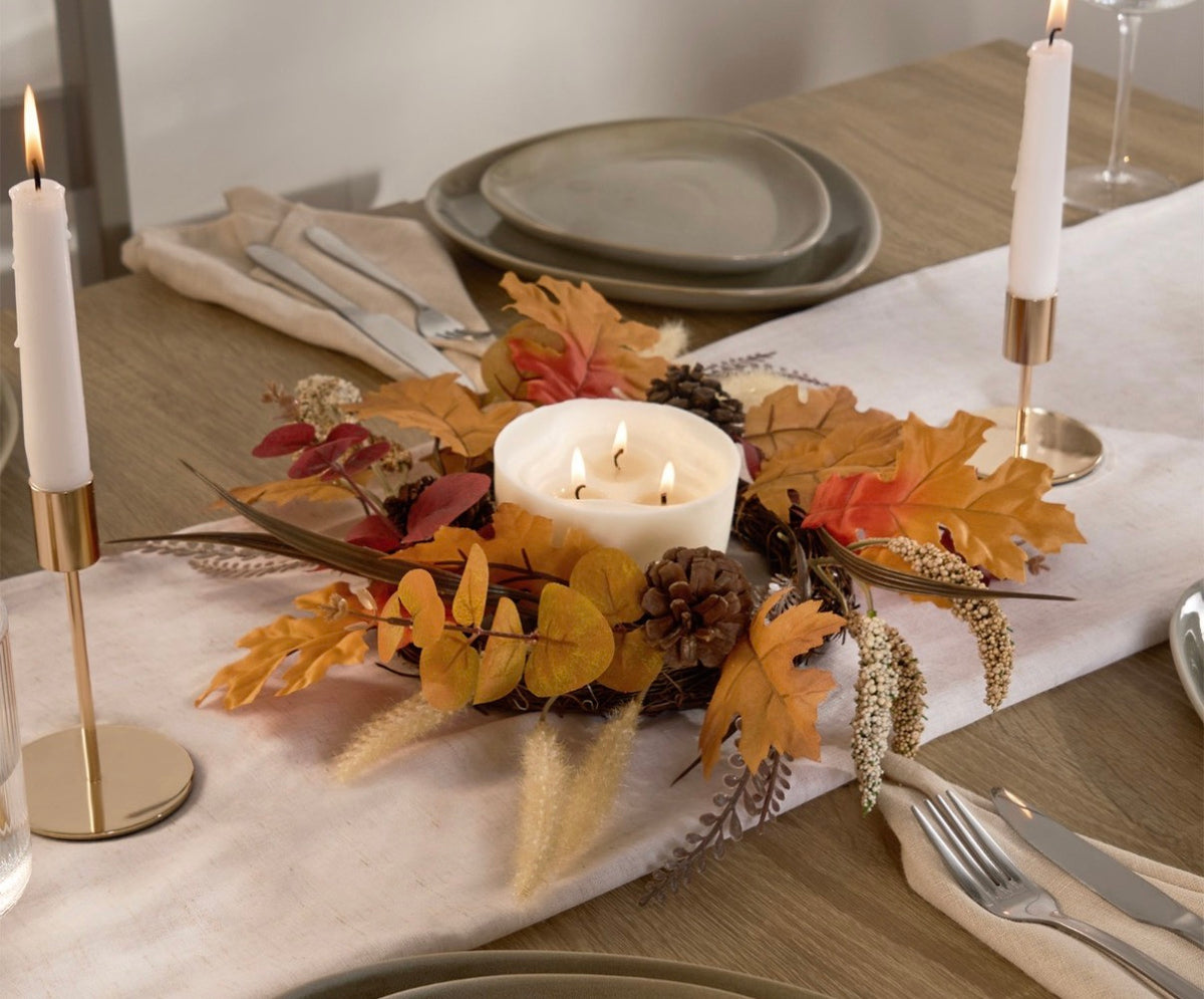 Leaf Candle Holder