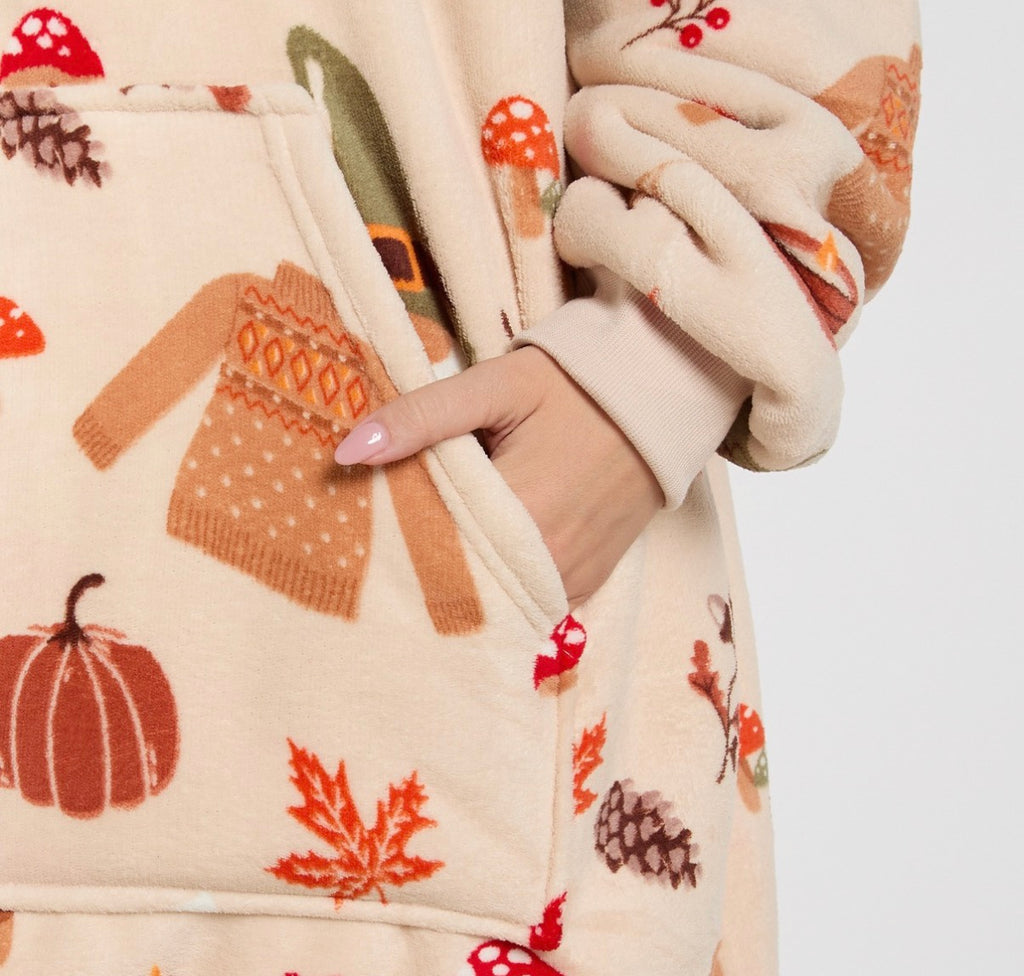 Autumn Print Oodie