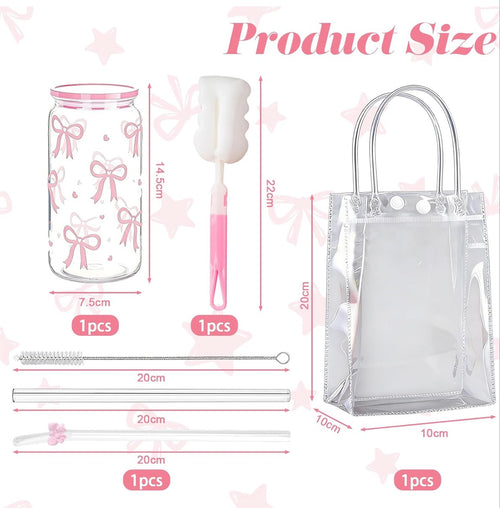 Bow Iced Coffee Set