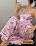 Bow Striped PJs