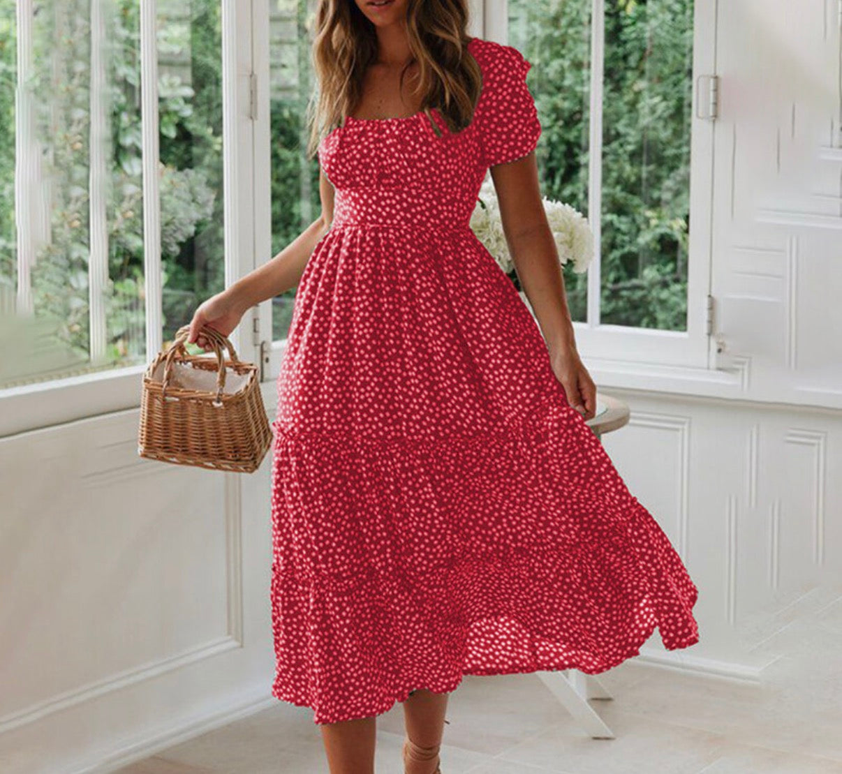 Boho Midi Dress