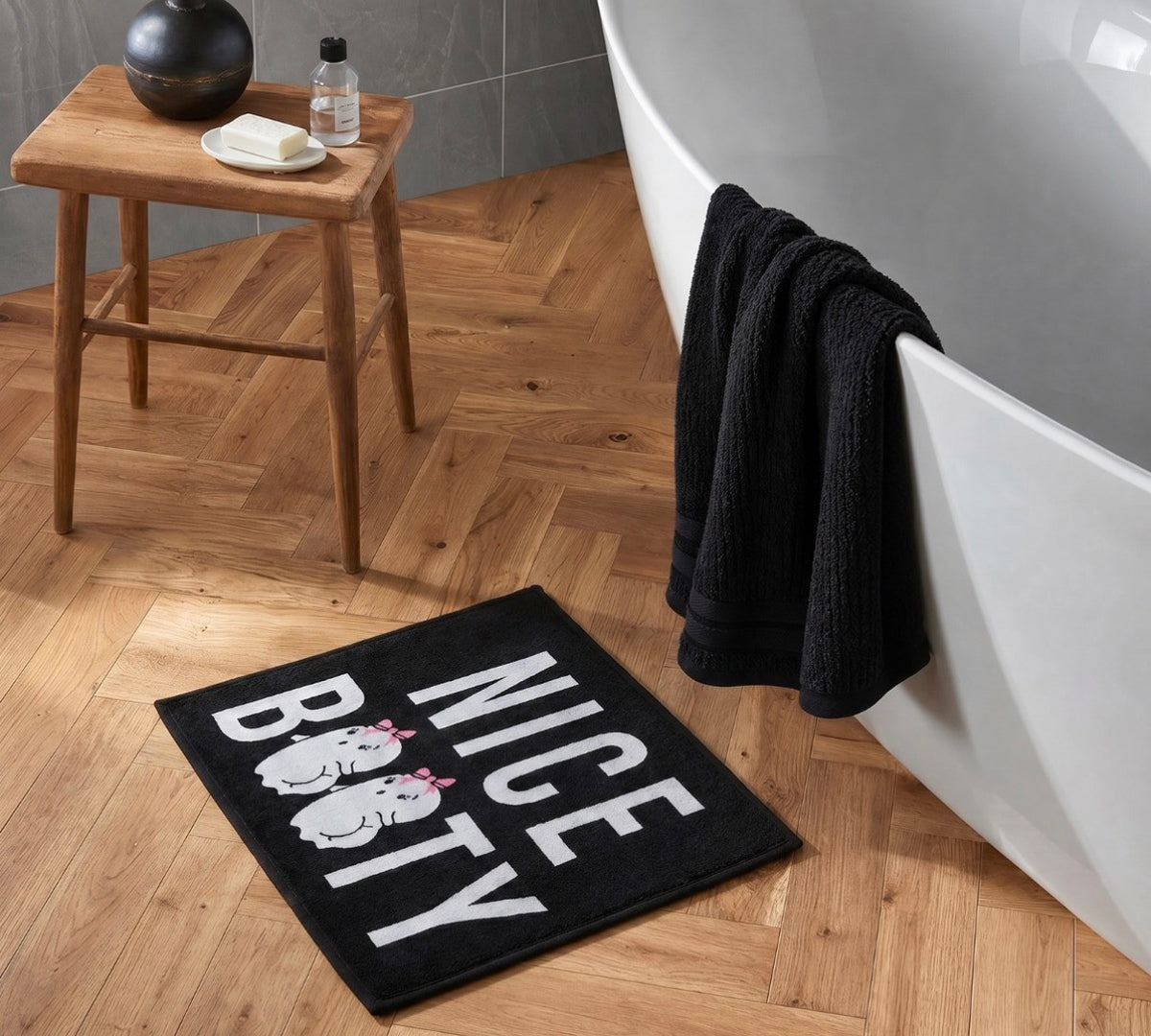 Nice Booty Bath Mat