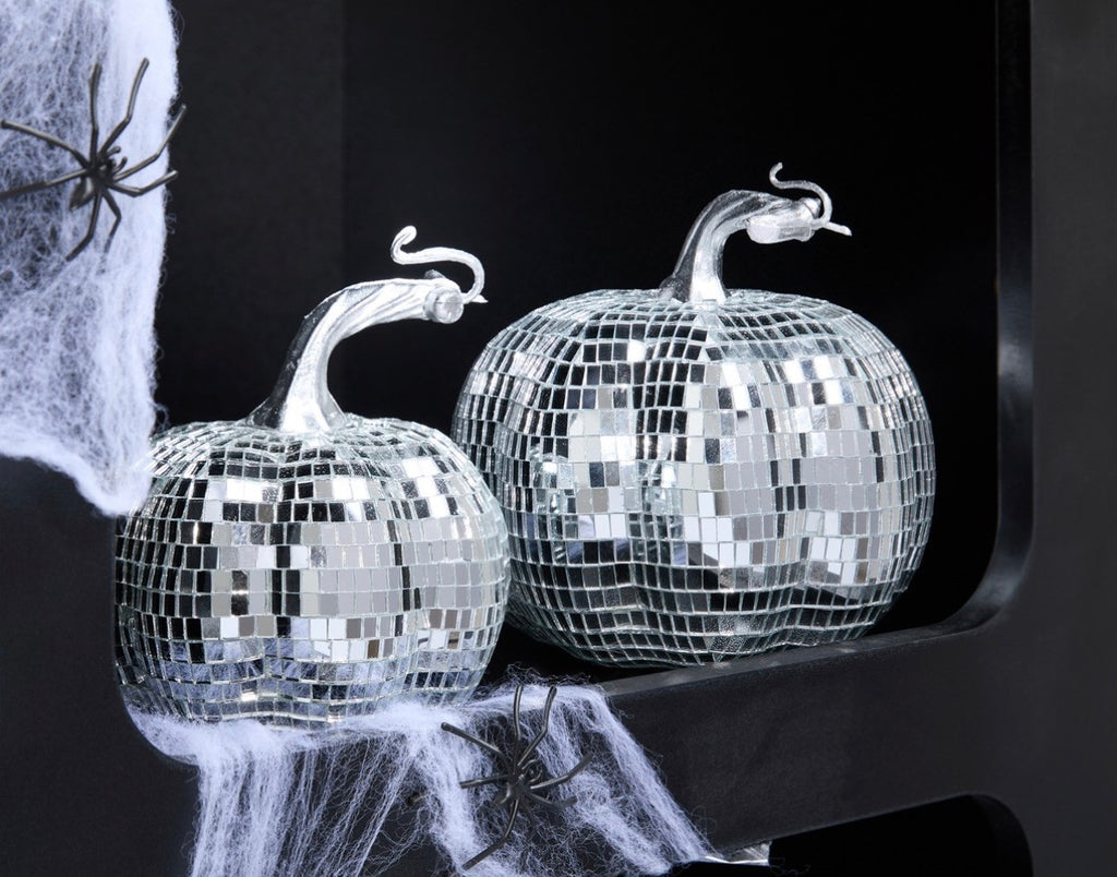 2 Pack Pumpkin Disco Ball
