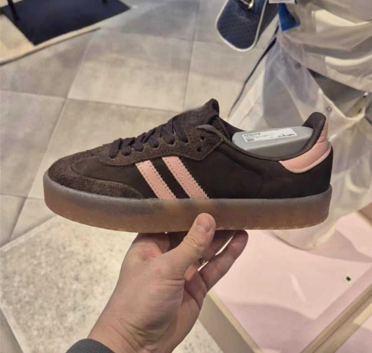Adi Sambs - BROWN & PINK