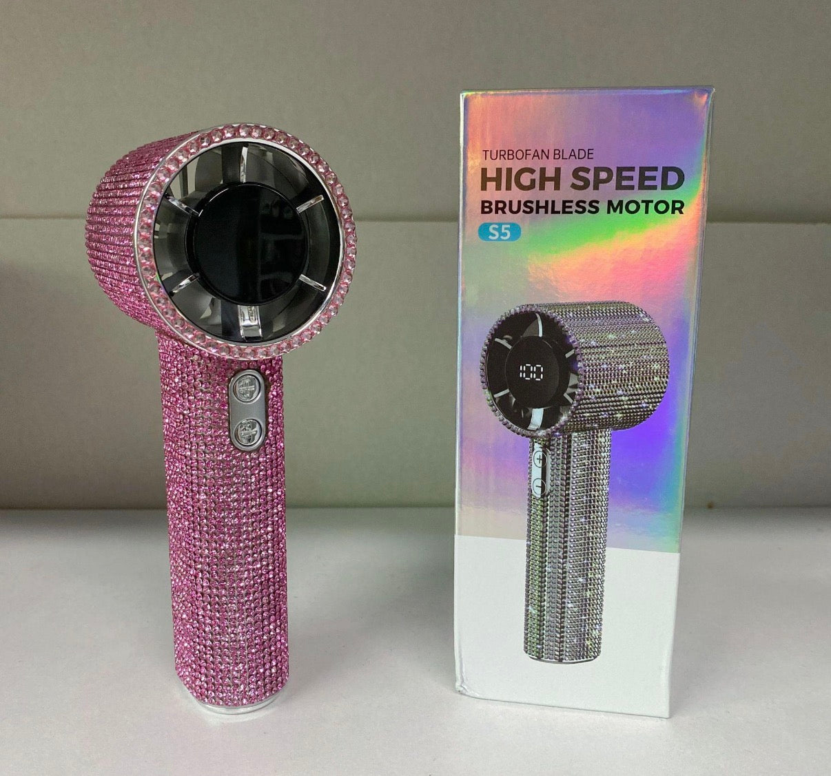 Digital Diamond Fan