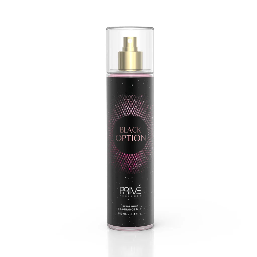 Black Option Body Mist